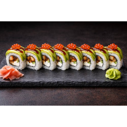 Зеленый дракон ролл (250г)