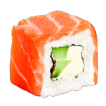 Роллы в лососе, доставка суши в лососе, заказать суши в лососе